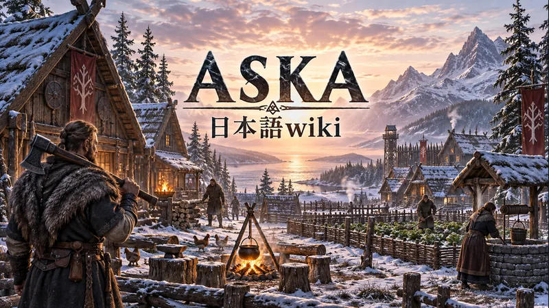 ASKAの世界観を表した専用イラスト:ASKA 日本語wiki