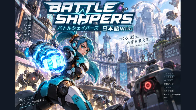 Battle Shapersの世界観を表した専用イラスト:Battle Shapers 日本語wiki
