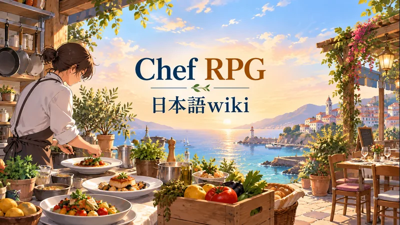 Chef RPGの世界観を表した専用イラスト:Chef RPG 日本語wiki
