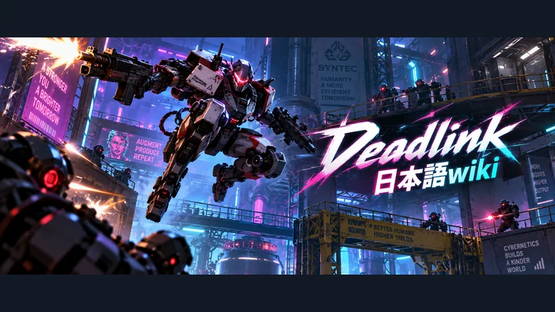 Deadlinkの世界観を表した専用イラスト:Deadlink 日本語wiki