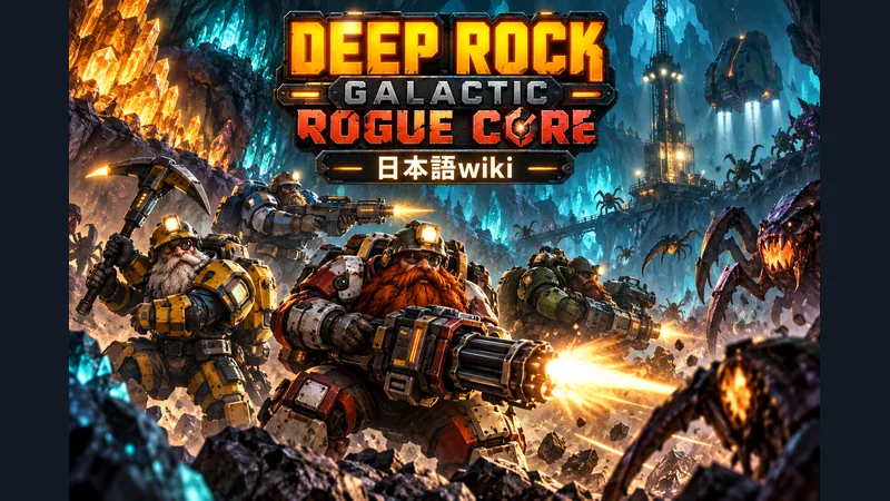 Deep Rock Galactic: Rogue Coreの世界観を表した専用イラスト:Deep Rock Galactic: Rogue Core 日本語wiki