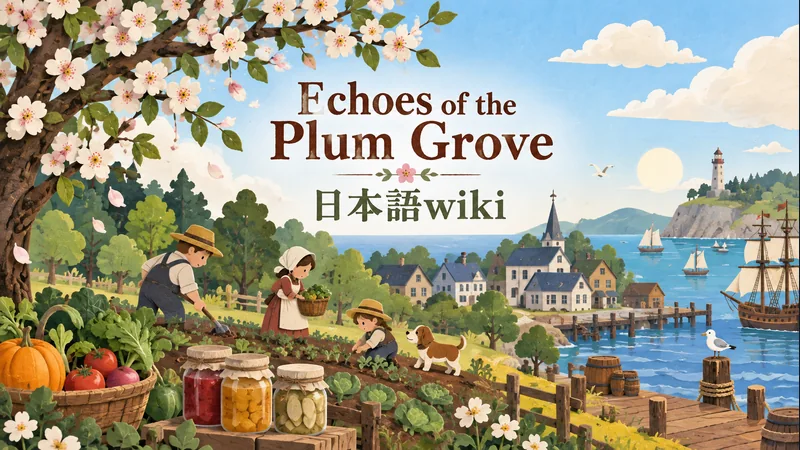 Echoes of the Plum Groveの世界観を表した専用イラスト:Echoes of the Plum Grove 日本語wiki