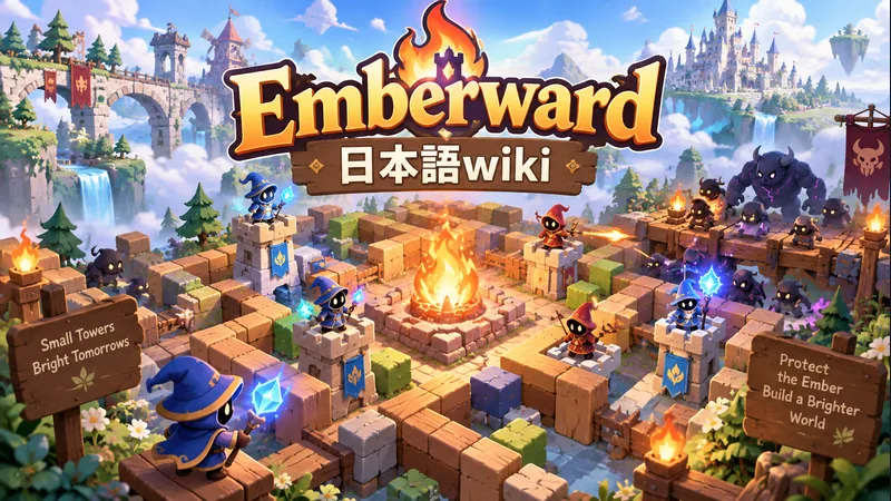 Emberwardの世界観を表した専用イラスト:Emberward 日本語wiki