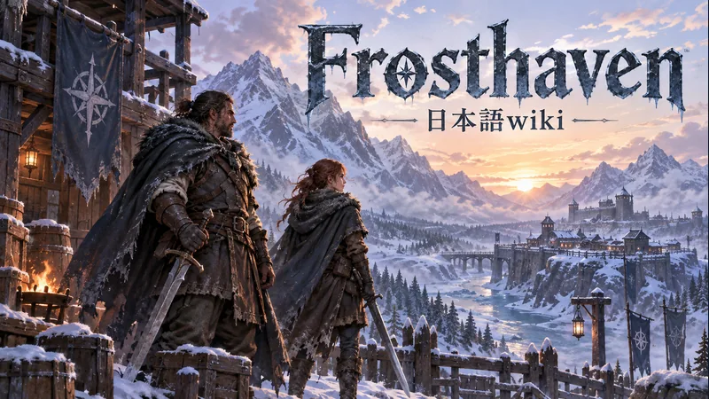 Frosthavenの世界観を表した専用イラスト:Frosthaven 日本語wiki