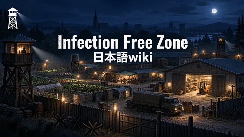 Infection Free Zoneの世界観を表した専用イラスト:Infection Free Zone 日本語wiki