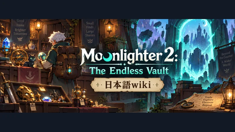 Moonlighter 2: The Endless Vaultの世界観を表した専用イラスト:Moonlighter 2: The Endless Vault 日本語wiki