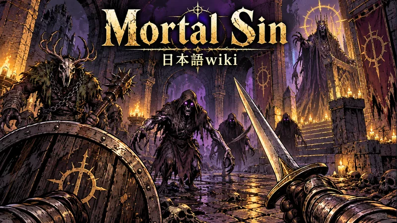 Mortal Sinの世界観を表した専用イラスト:Mortal Sin 日本語wiki