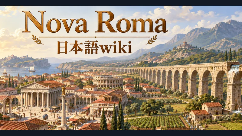 Nova Romaの世界観を表した専用イラスト