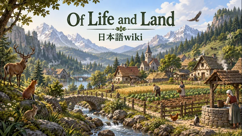 Of Life and Landの世界観を表した専用イラスト:Of Life and Land 日本語wiki