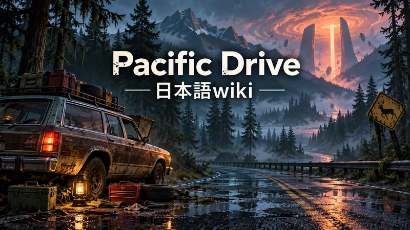 Pacific Driveの世界観を表した専用イラスト:Pacific Drive 日本語wiki