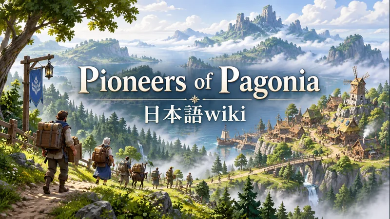 Pioneers of Pagoniaの世界観を表した専用イラスト:Pioneers of Pagonia 日本語wiki