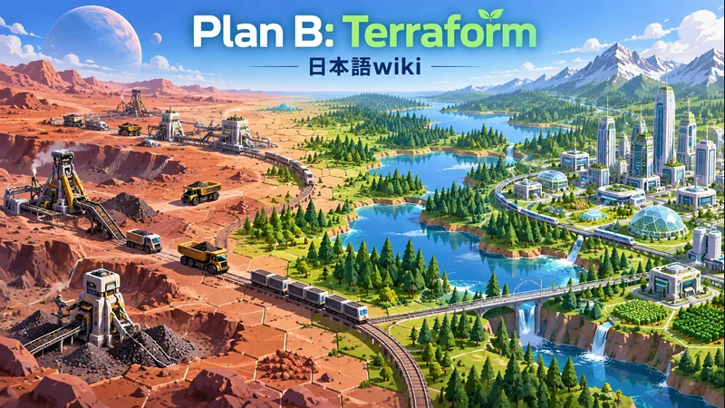 Plan B: Terraformの世界観を表した専用イラスト:Plan B: Terraform 日本語wiki