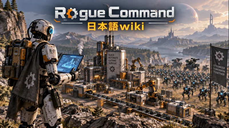 Rogue Commandの世界観を表した専用イラスト:Rogue Command 日本語wiki