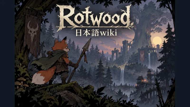Rotwoodの世界観を表した専用イラスト:Rotwood 日本語wiki