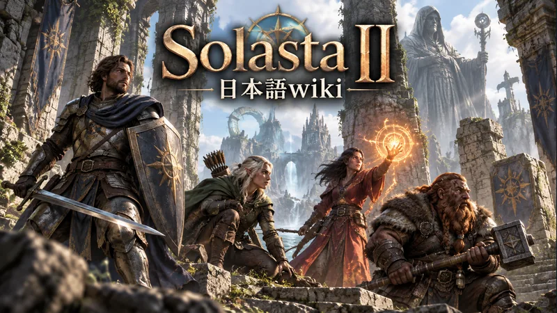 Solasta IIの世界観を表した専用イラスト:Solasta II 日本語wiki
