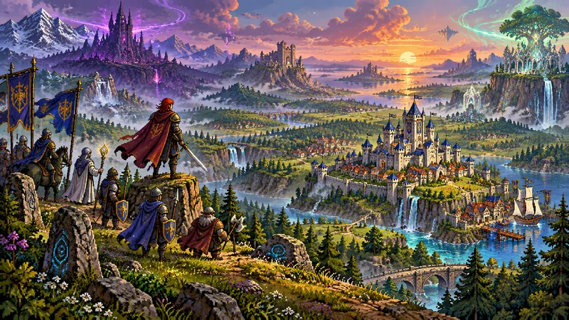 Songs of Conquestの世界観を表した専用イラスト:Songs of Conquest 日本語wiki