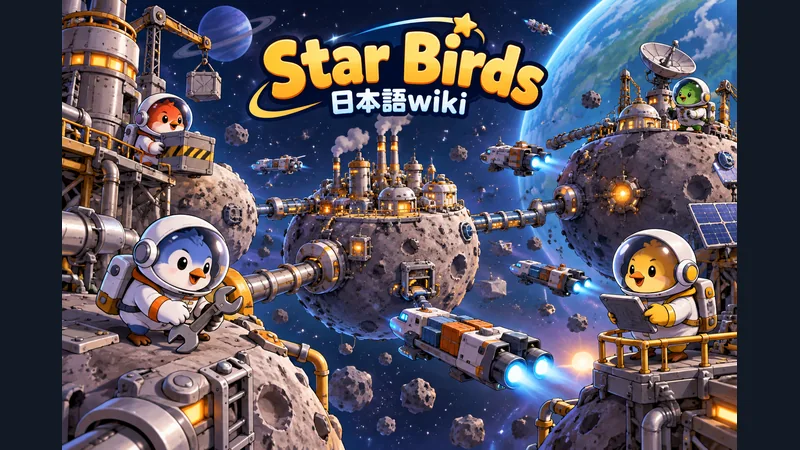 Star Birdsの世界観を表した専用イラスト:Star Birds 日本語wiki
