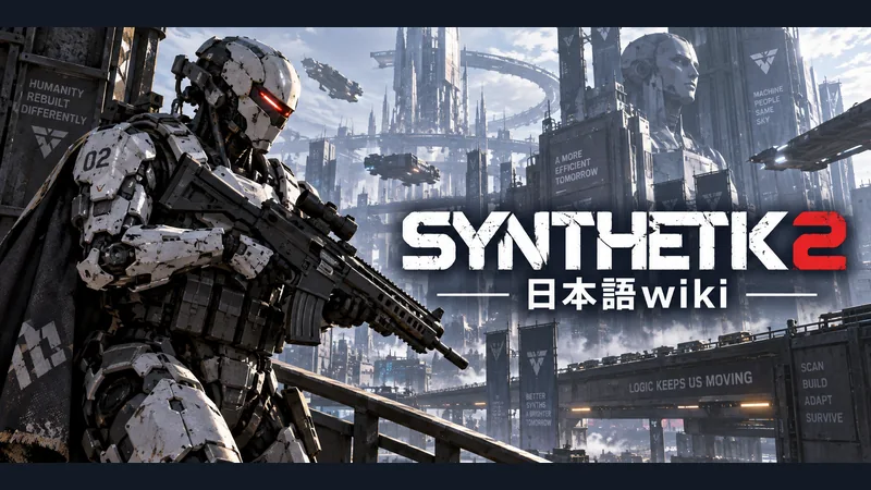 SYNTHETIK 2の世界観を表した専用イラスト:SYNTHETIK 2 日本語wiki
