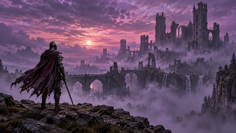 Tainted Grail: The Fall of Avalonの世界観を表した専用イラスト:Tainted Grail: The Fall of Avalon 日本語wiki