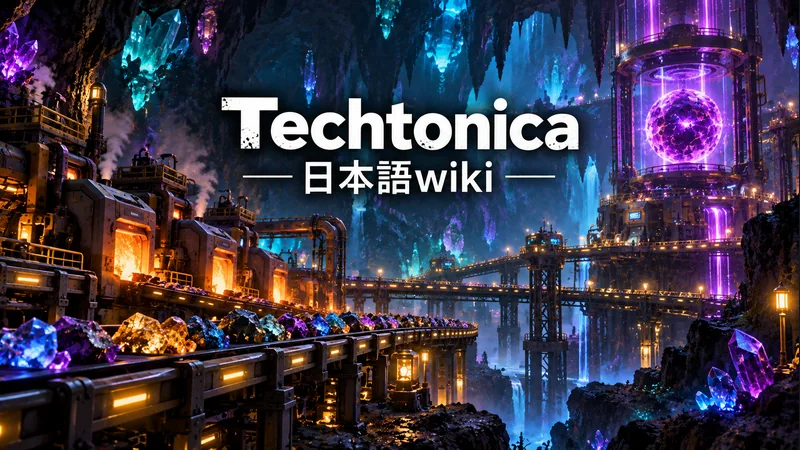 Techtonicaの世界観を表した専用イラスト:Techtonica 日本語wiki