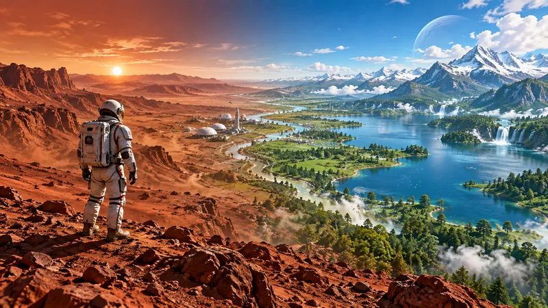 The Planet Crafterの世界観を表した専用イラスト:The Planet Crafter 日本語wiki
