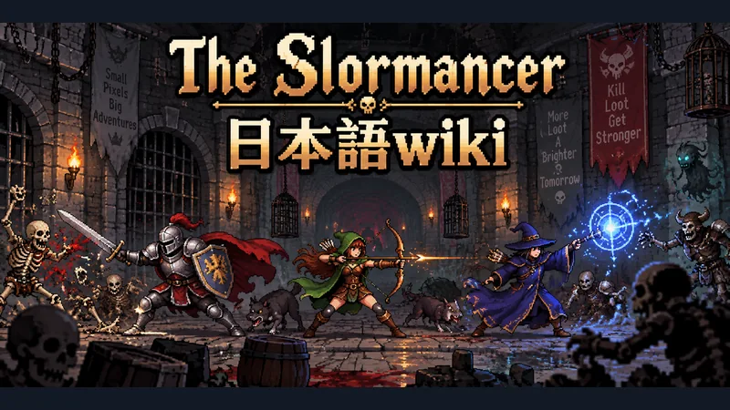 The Slormancerの世界観を表した専用イラスト:The Slormancer 日本語wiki